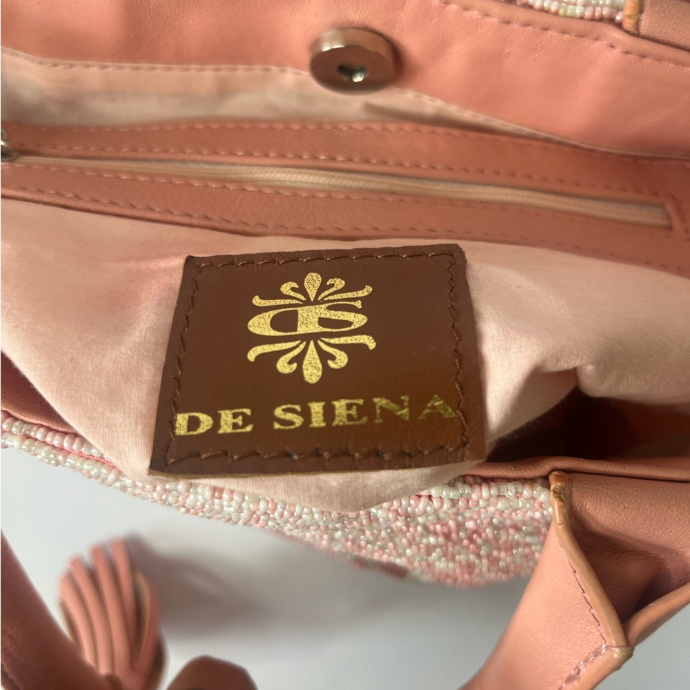 Loveshackfancy De Siena Beaded Cross Body Shoulder Handbag Purse - Picture 14 of 15
